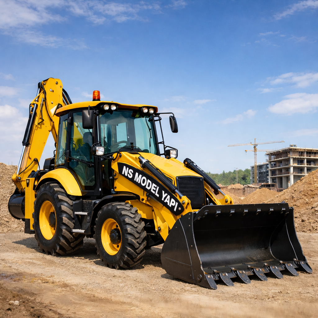 İş Makinaları Kiralama - NS Modelyapı Silifke, ekskavatör, dozer, yükleyici kiralama, 20-45 ton